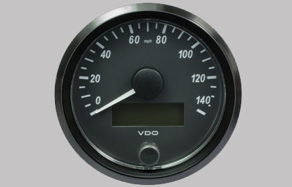 SingleViu Speedometer 140 Mph